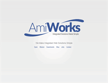 Tablet Screenshot of amiworks.com